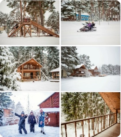 Зимние удовольствия в Тридевятом Царстве: от катания до рыбалки.